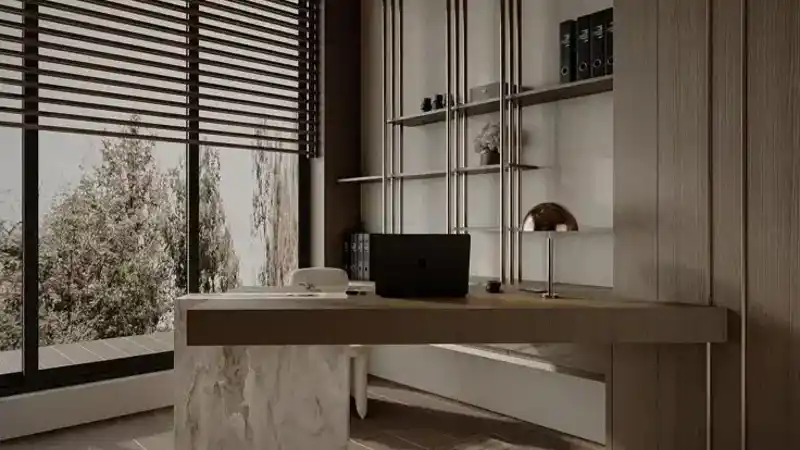 دفتر دوخواب، سالن بزرگ و نور عالی، مناسب برندهای جدی