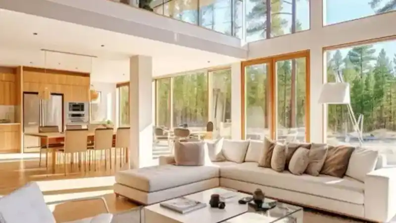 ۲۳۵متر، ۳خواب فوق‌لوکس، معماری مدرن، باغات قصرالدشت